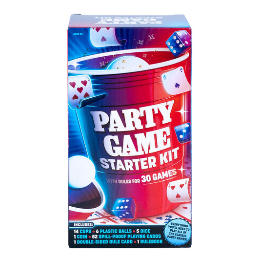 Goliath Party Game Starter Kit | Includes 30 Drinking Games & Supplies | 2 Or More Players | Ages 21+