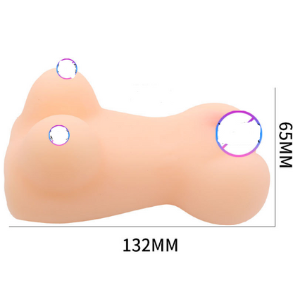 Desensitizing Penis Training doll for Men, Silicone Toy