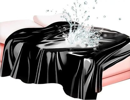 BDSM Waterproof Adult Sex Bed Sheets Mess-Proof Play Sheet for AdultsBed Mattress Cover for Couple Messy Play Portable for Women Sweater Sq197 Black