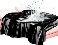 BDSM Waterproof Adult Sex Bed Sheets Mess-Proof Play Sheet for AdultsBed Mattress Cover for Couple Messy Play Portable for Women Sweater Sq197 Black