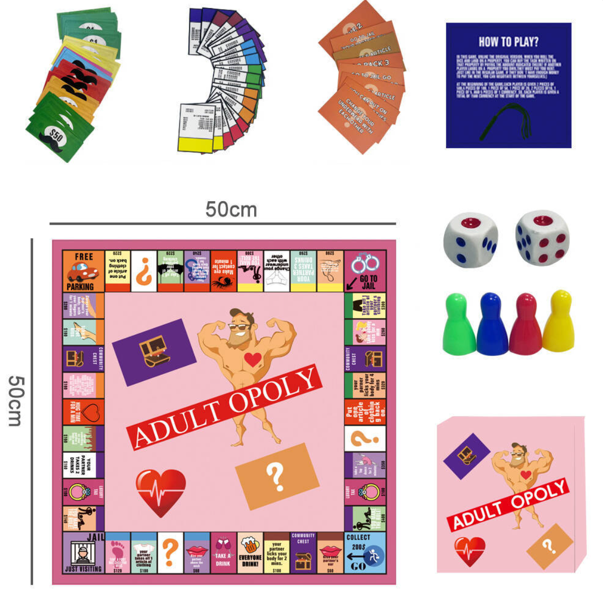 Couples Monopoly Board Game