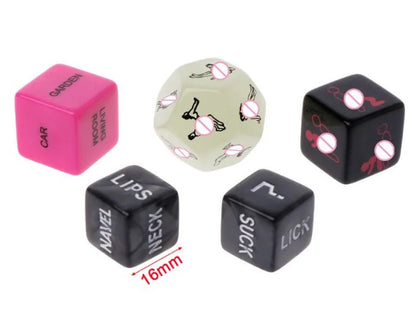 Couple Dice Set of 5