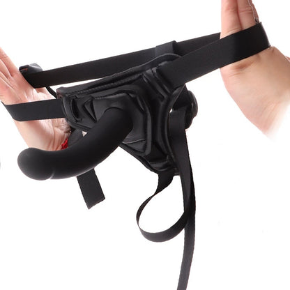 Solid Leather Women's Wear Pants - Adult Toy Duo